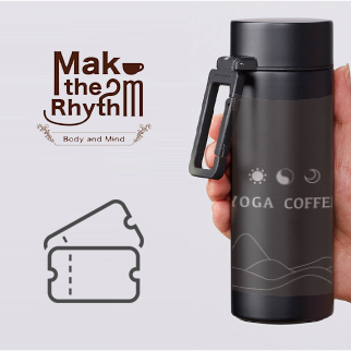[YOGA COFEE]サーモボトル+チケット-[フェス企画]